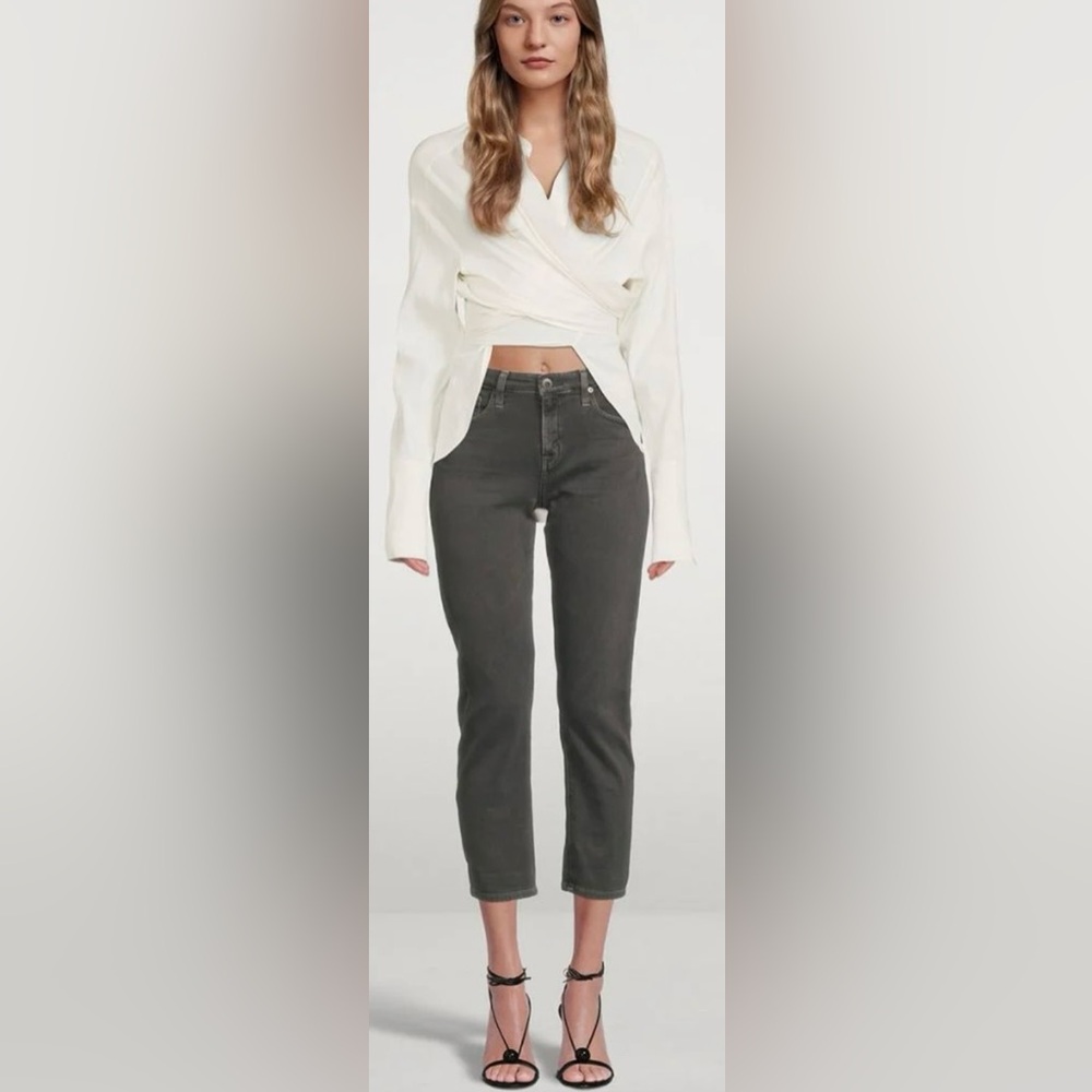 AG EX-BOYFRIEND slim crop Jean